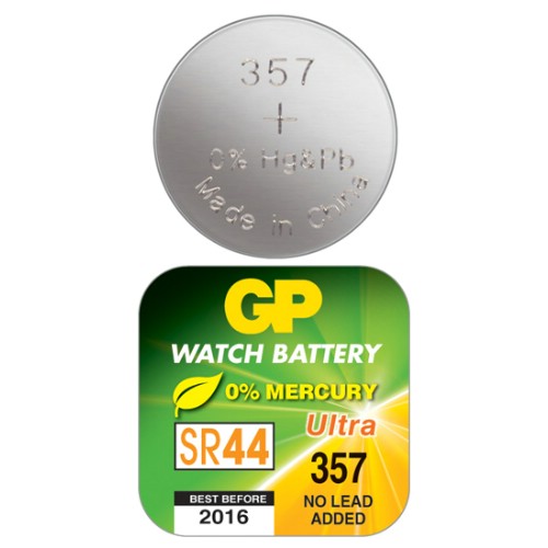 Knappcellsbatteri GP<br />Silveroxid