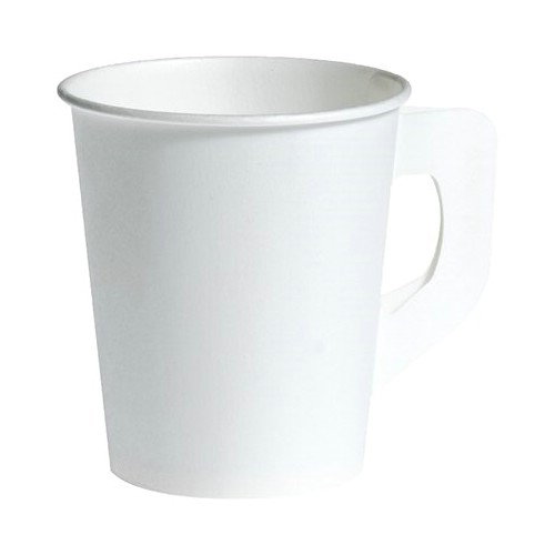 Bägare papper med öra