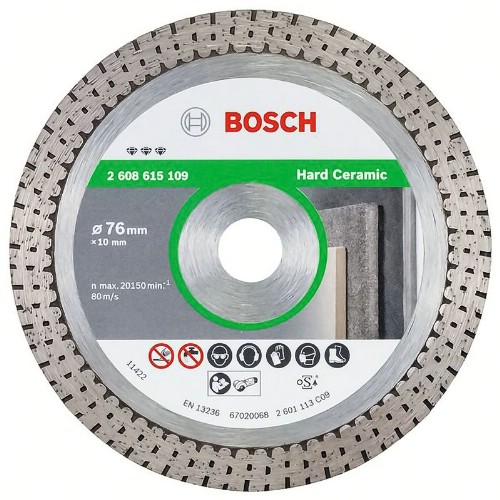 Diamantkapklinga BOSCH Best for Hard Ceramic