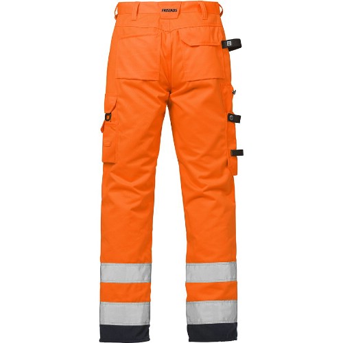 Orange/Marinblå