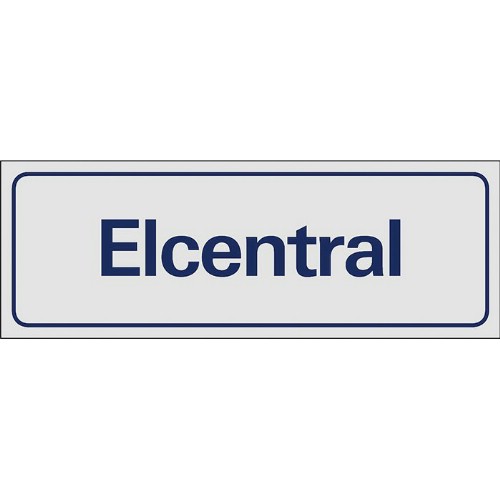 Skylt symbol elcentral