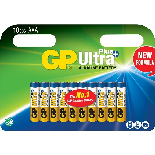 Alkaliska batterier GP Ultra+