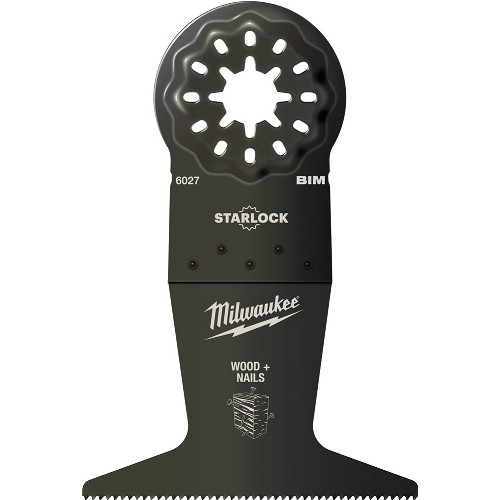 Sågblad MILWAUKEE Starlock BIM Trä/Plast/Trä med spik