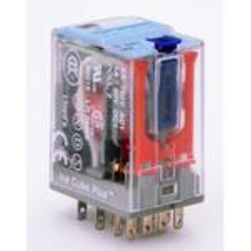 MINIATYRRELÄ QRC 4-POL 24VDC LED